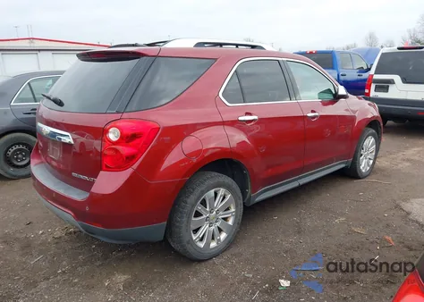 2011 Chevrolet Equinox Ltz z USA, uszkodzony, nr VIN 2CNFLGEC9B6390308